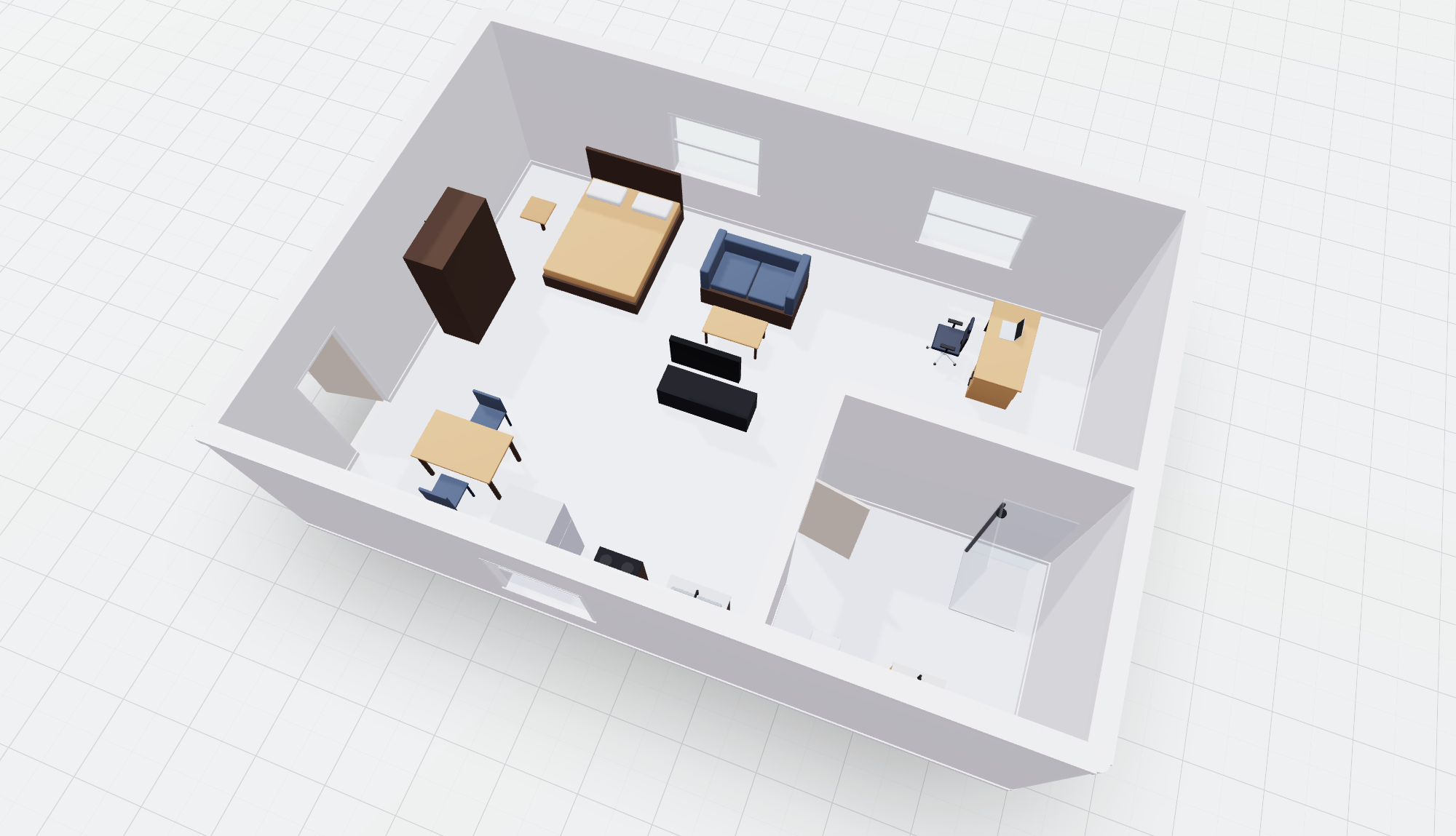 Minimalist Urban Studio